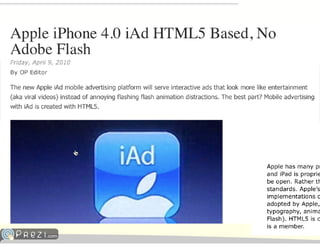 HTML5 come strumento di sviluppo mobile