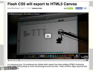 HTML5 come strumento di sviluppo mobile