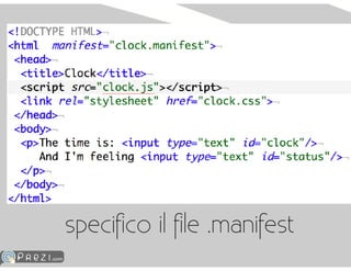 HTML5 come strumento di sviluppo mobile