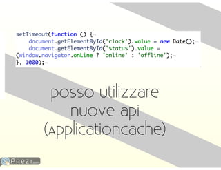 HTML5 come strumento di sviluppo mobile
