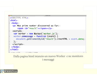 HTML5 come strumento di sviluppo mobile