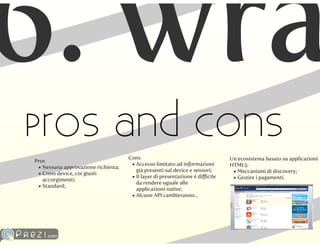 HTML5 come strumento di sviluppo mobile