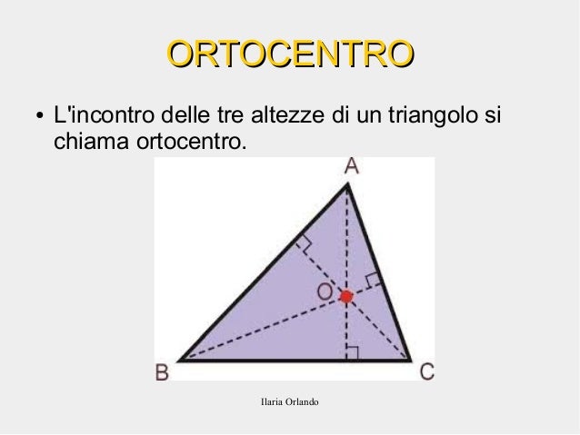 Cos è La Bisettrice Di Un Triangolo