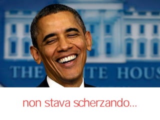 non stava scherzando...
 
