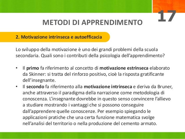 Teoria Metodologia E Didattica Degli Sport Lezione 1 - Modelli di apprendimento e metodologia didattica