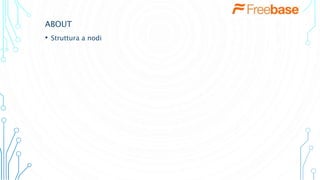 ABOUT
• Struttura a nodi
 