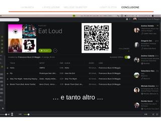 … e tanto altro …
LA MUSICA L'EVOLUZIONE MELODIC DUBSTEP LIGHT GLITCH CONCLUSIONE
 