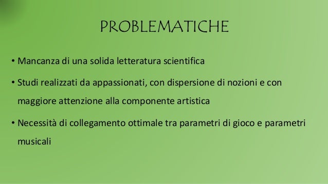 Dissertation in italian