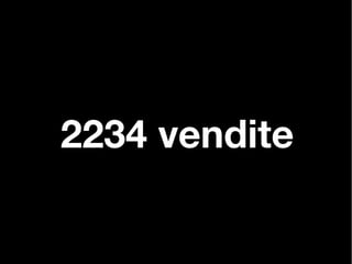 2234 vendite
 