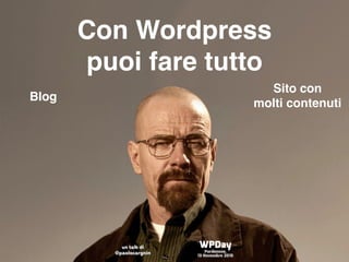 Wordpress as a Framework