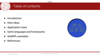 Probabilistic Programming Languages Approaches | PDF