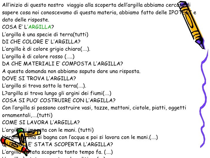 argilla datazione