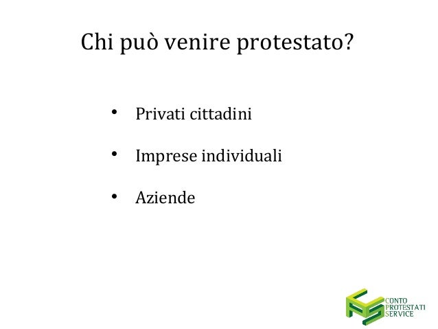 Conto Protestati Service I Conti Correnti Per Protestati