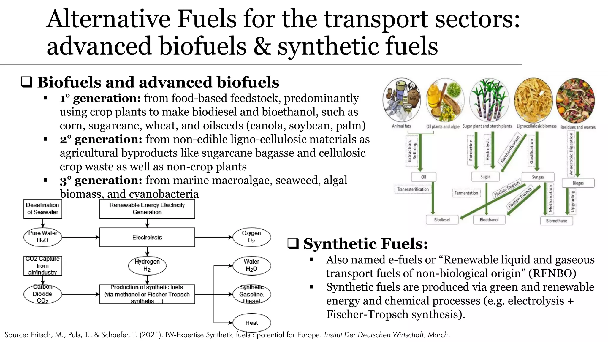 Alternative Fuels for the Transport Sector - Introduction | PDF