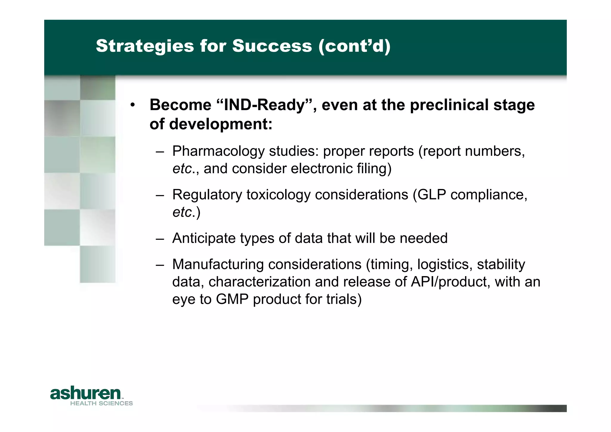 Pharmaceutical Development