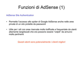 Presentazione M9 Google AdSense & AdWords