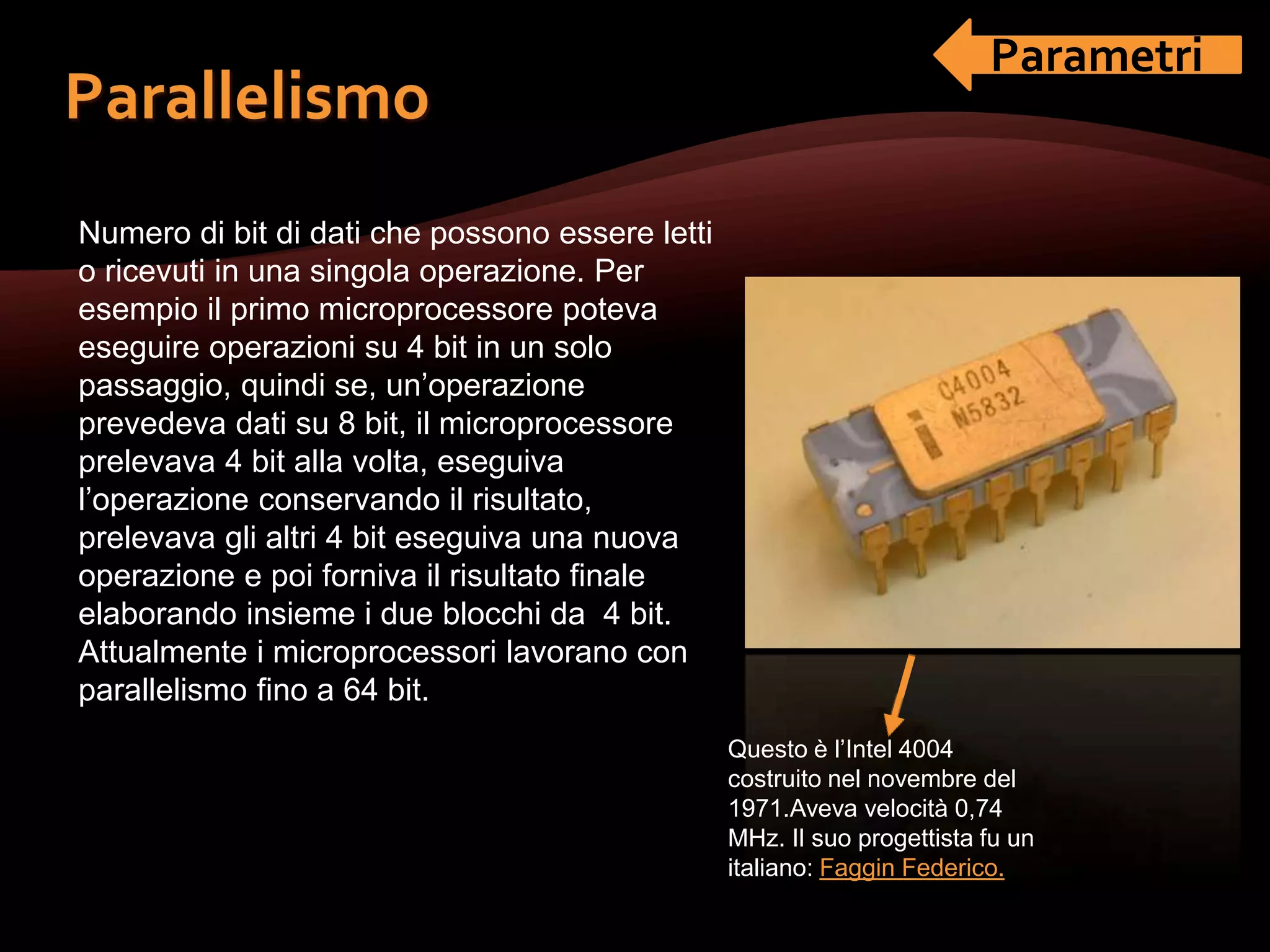 Presentazione microprocessore | PPTX
