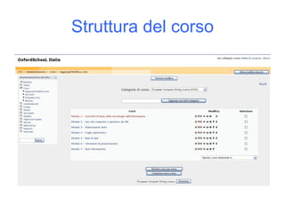 Struttura del corso 