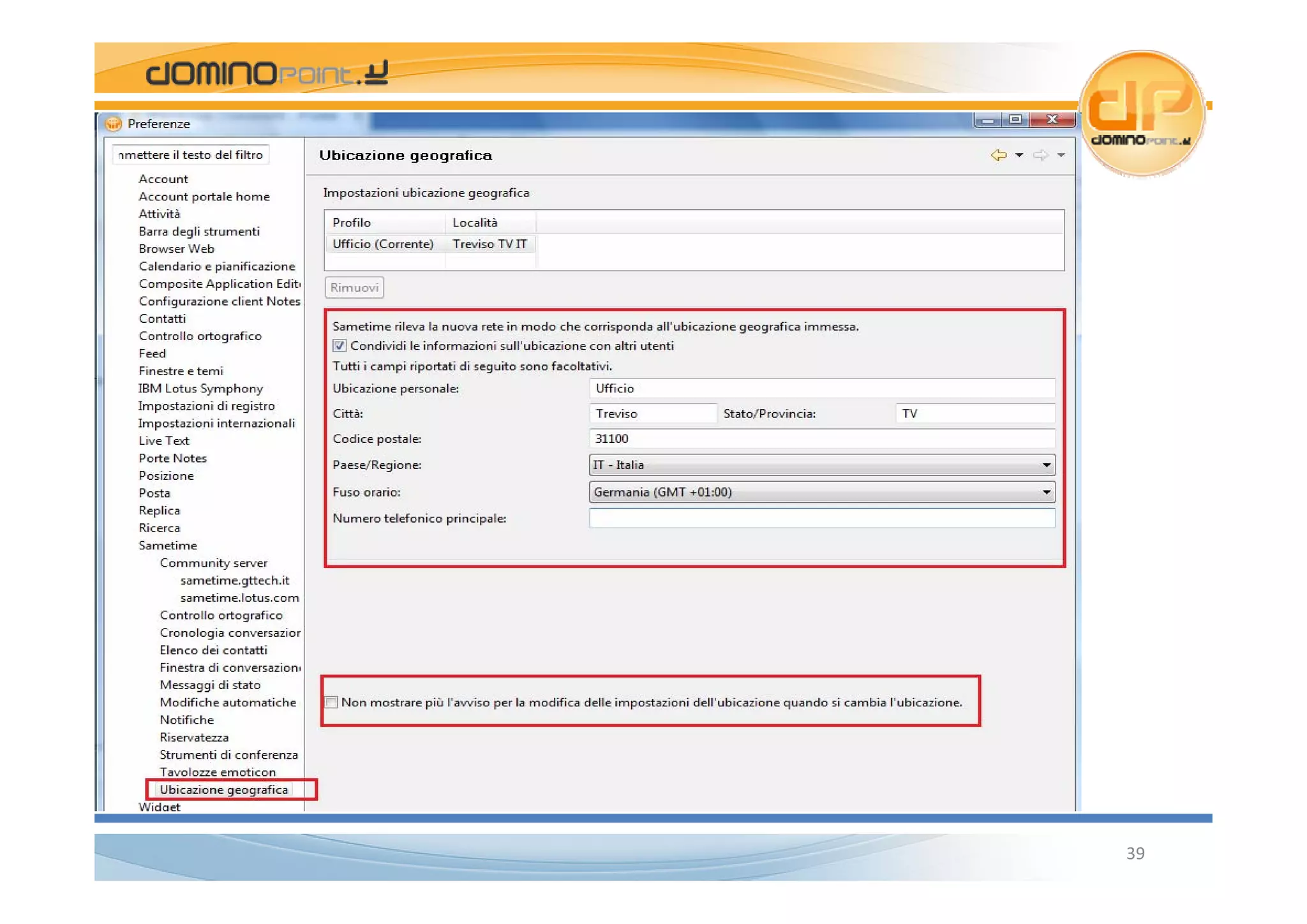 Sametime 8.x configurarlo ed installarlo
