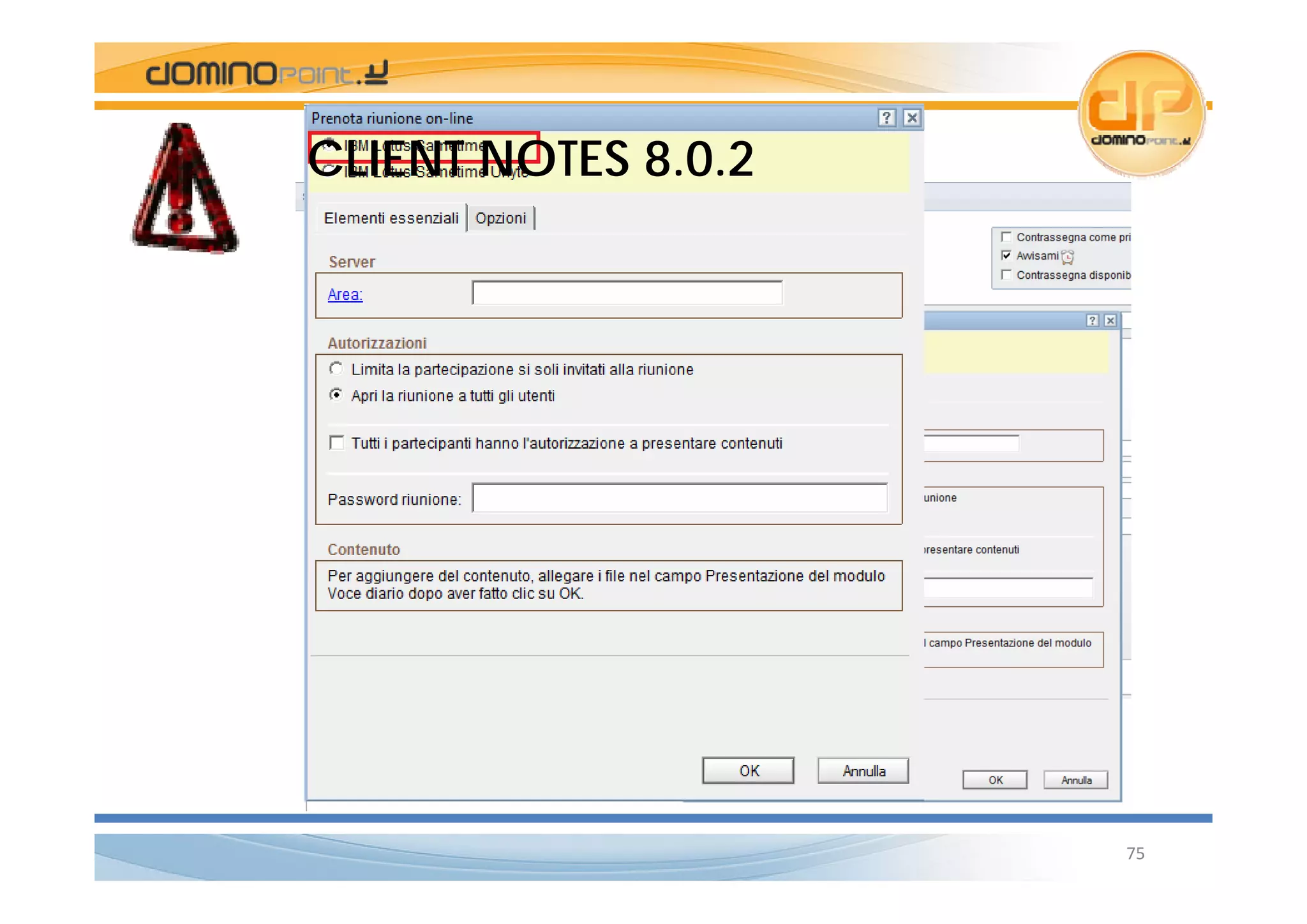Sametime 8.x configurarlo ed installarlo