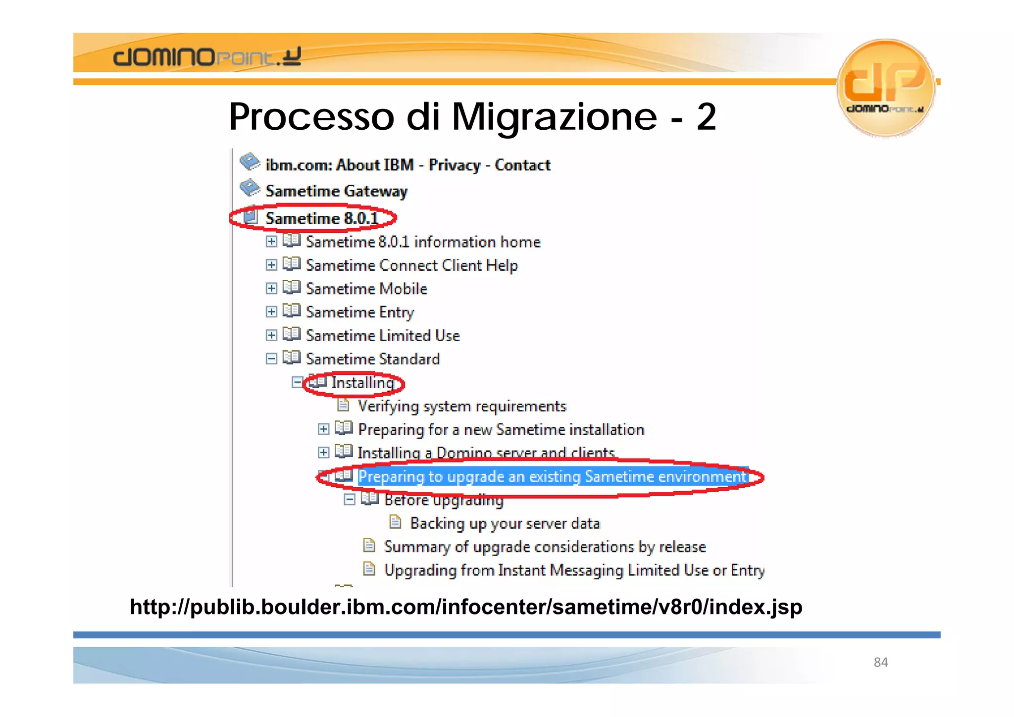 Sametime 8.x configurarlo ed installarlo