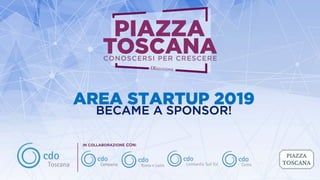 Piazza Toscana: Matching startup e PMI