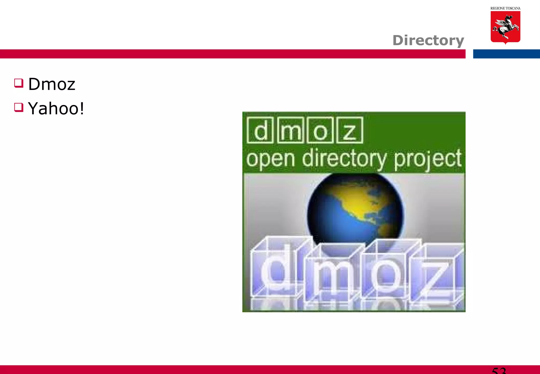 Directory Dmoz Yahoo! 