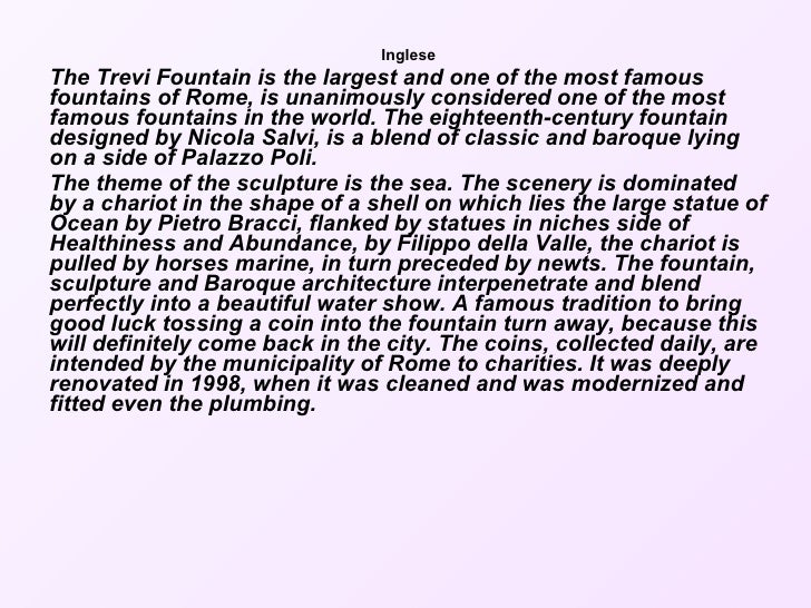 La Storia E I Monumenti Di Roma