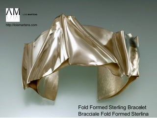 Fold Formed Sterling Bracelet Bracciale Fold Formed Sterlina http://loismartens.com 