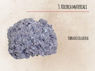 3.Ricercamateriali
Fibradicellulosa
 