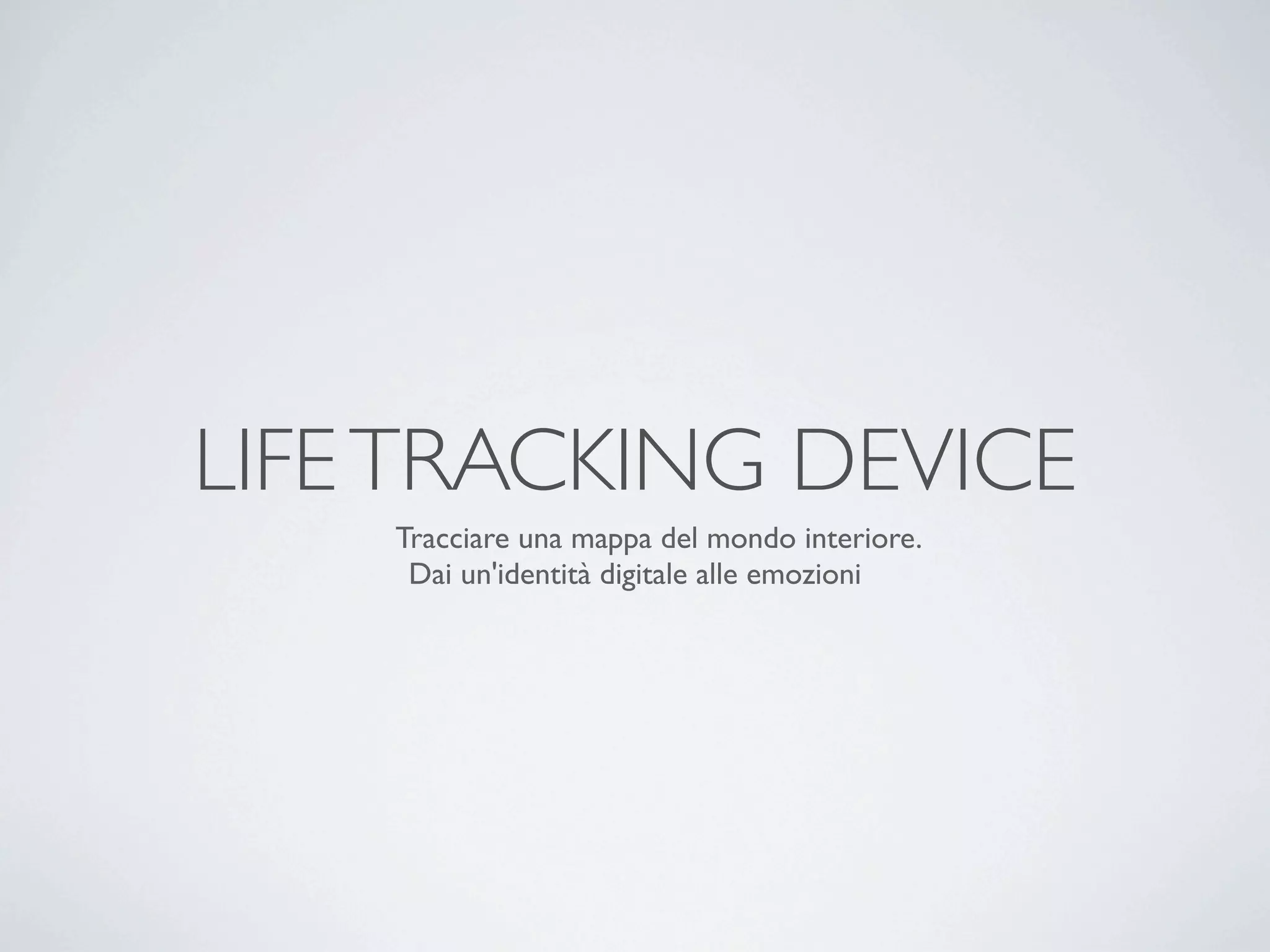 Life tracking device | PDF