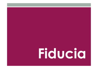 Fiducia 
 