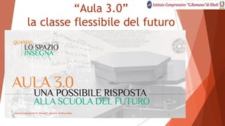 “Aula 3.0”
la classe flessibile del futuro
Istituto Comprensivo "G. Romano” docente: Di Perna Rosa
1
 