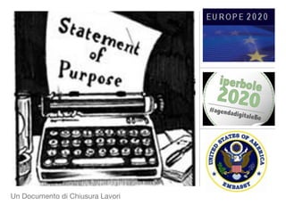 Un Documento di Chiusura Lavori
 