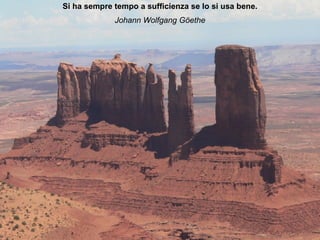 Lo scopo del lavoro è quello di guadagnarsi il tempo libero. Aristotele Si ha sempre tempo a sufficienza se lo si usa bene. Johann Wolfgang Göethe 