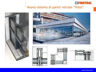 7
www.finstral.com ©
www.finstral.com
Nuovo sistema di pareti vetrate “Vista”
 