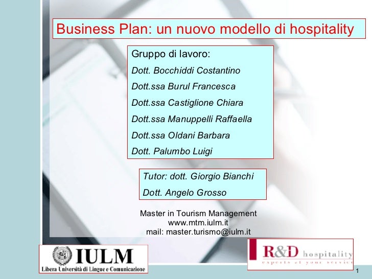 Business plan for inn