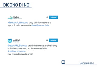 educAR - La realtà aumentata in campo educativo 