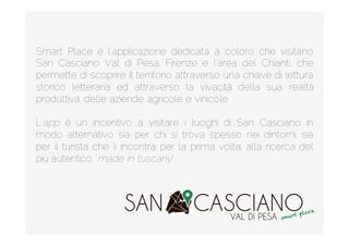 San Casciano Smart Place, presentazione app Slide 2