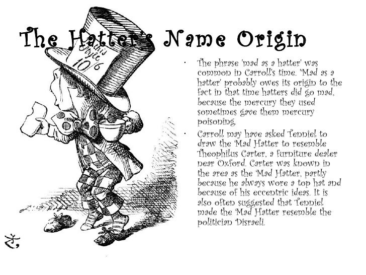 mad as a hatter origin mad as a hatter origin