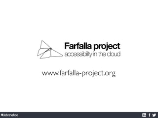 www.farfalla-project.org 
 