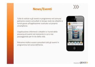 Presentazione App CITTA' IN TASCA per IOS e Android