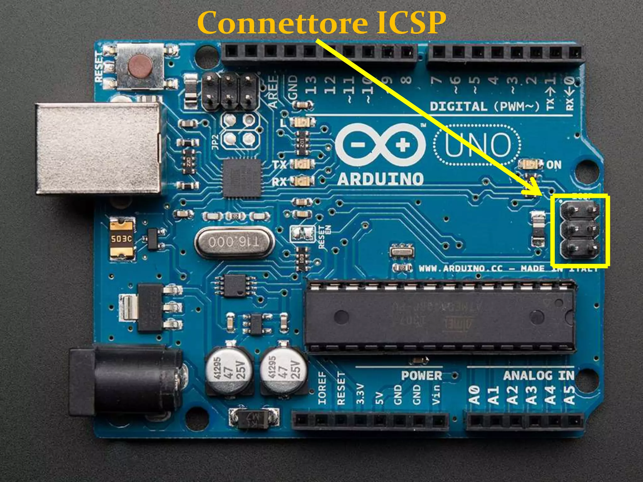 Connettore ICSP
 