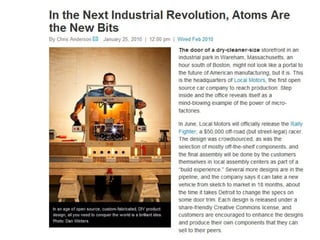 Fonte: Wired US   21
 