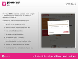 sales up  b2b  consente di gestire in modo completo il processo di invio dell’ordine e di seguire e monitorare il suo flusso aziendale. Ecco alcune delle caratteristiche principali: invio ordine in tempo reale; verifica correttezza e conferma ordine; gestione date di validità e consegna; consultazione storico ordini; gestione stati di avanzamento; backorder report. GESTIONE ORDINI 