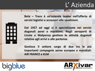 Beta Trans Arxivar per Beta-Trans | PDF
