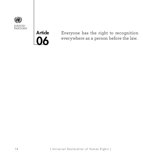 The Universal Declaration of Human Rights as seen by Elyx Slide 23