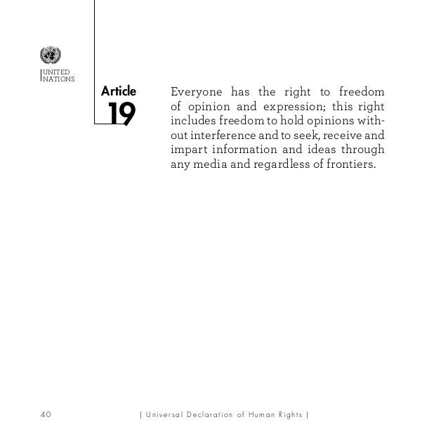 The Universal Declaration of Human Rights as seen by Elyx Slide 49