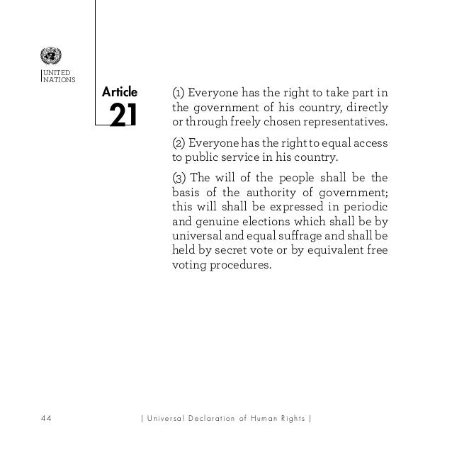 The Universal Declaration of Human Rights as seen by Elyx Slide 53
