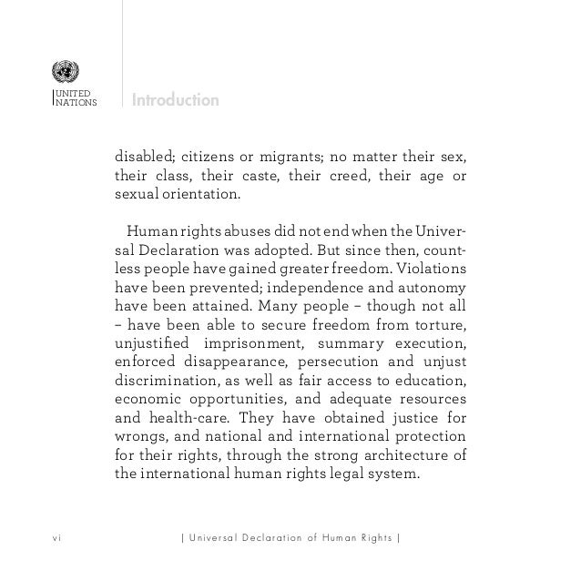 Essay Writing Topics For High School Students Human Rights Essay Examples For High School also Protein Synthesis Essay The Universal Declaration Of Human Rights As Seen By Elyx Essay On English Subject